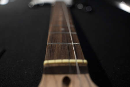 electric guitar detail close up detailの写真素材