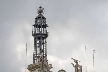 valencia old post office tower detail