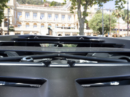 GRASSE, FRANCE - JUNE 25 2022 - The lamborghini bull run of Bull Days is an international community formed by top luxury brands and more than 1,000 Lamborghini ownersのeditorial素材