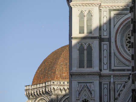 Florence dome basilica santa maria del fiore detail