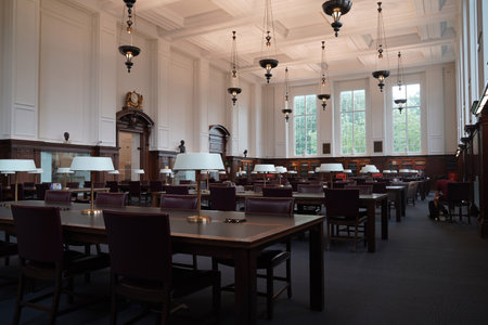 john hay library brown university providence rhode island historical buildings campusの写真素材