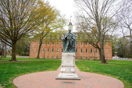 william and mary university chartered in 1693 in Williamsburg. Virginia USA