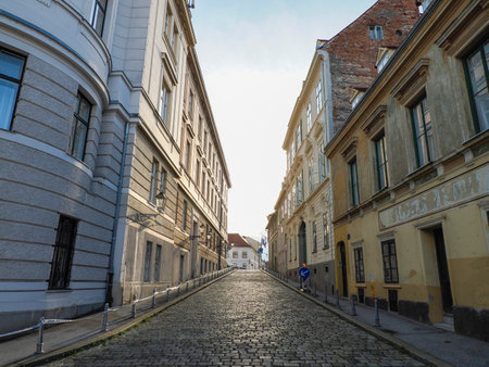 Zagreb Croatia architecture city town buildingの写真素材