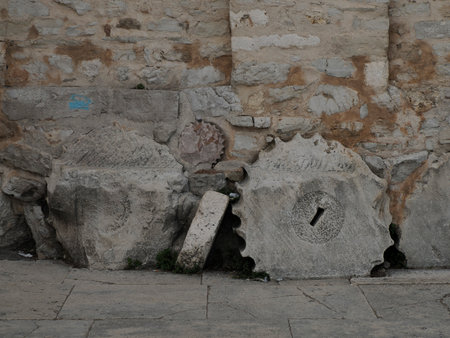 old church zadar city croatia medieval townの写真素材