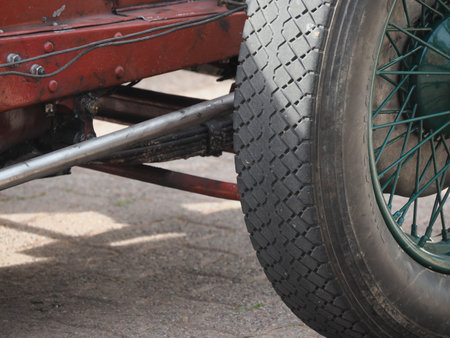 SANREMO, ITALY - OCTOBER 15 2023 - Historical Automobile Revival of the Circuit of Ospedaletti a competition in the streets of Ospedalettiのeditorial素材