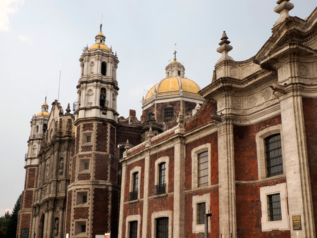 Mexico city: Basilica of Our Lady of Guadalupe.の素材