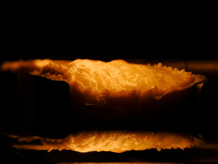 a raclette melting cheese close up detail