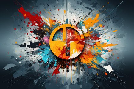 Disarmament and Non-Proliferation Awareness world international day, abstract illustrationの素材