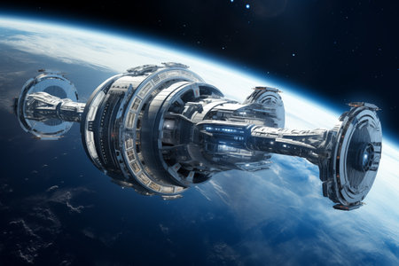 the future of space exploration spaceshipの素材