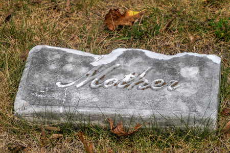 Mother stone Cincinnati Finneytown historical cemetery Graveyard.