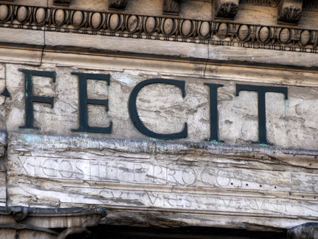the pantheon piazza della rotunda rome detailの写真素材