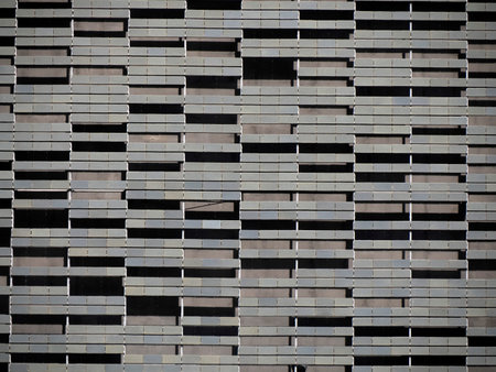 Teatro del Maggio Musicale Fiorentino modern theater in florence exterior view detailの写真素材