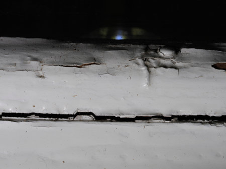 A Cracked window detail close upの写真素材