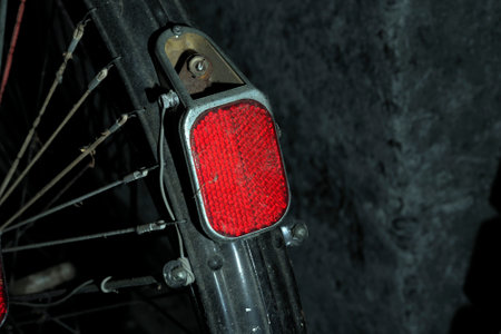 wheel of An old vintage ancient bicycle detail close upの写真素材