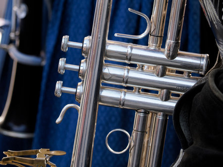 Alto Adige Tyrol band instrument detail close up
