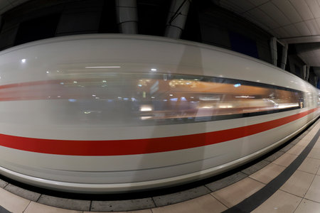 Frankfurt airport Germany train station underground