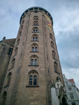 the Rundetaarn Copenhagen round historical tower