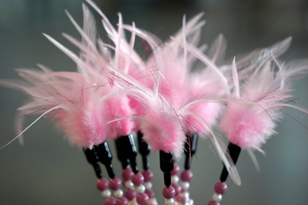 Feather toys for kittens