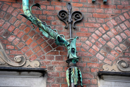 The royal Copenhagen historic building detail