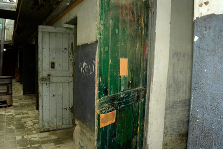 USHUAIA, ARGENTINA - JANUARY 10 2026 - The presidio historical prison is now a museumのeditorial素材