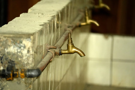 USHUAIA, ARGENTINA - JANUARY 10 2026 - The presidio historical prison is now a museumのeditorial素材