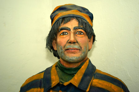 USHUAIA, ARGENTINA - JANUARY 10 2026 - The presidio historical prison is now a museumのeditorial素材