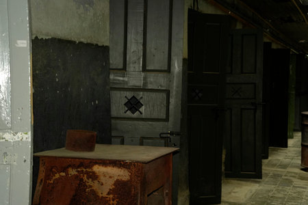 USHUAIA, ARGENTINA - JANUARY 10 2026 - The presidio historical prison is now a museumのeditorial素材