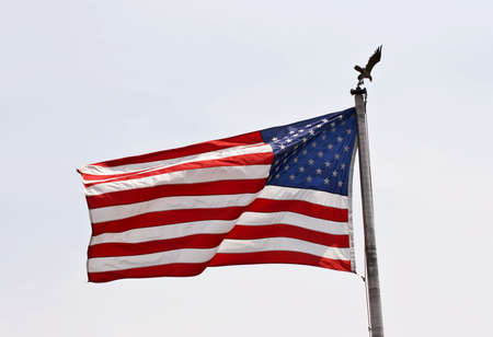 American flagの写真素材