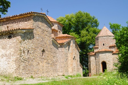 Dzveli Shuamta monastery complex in Georgia, caucasus. The complex is made up of three churches of different periods - 6th, 7th and 8th .の写真素材