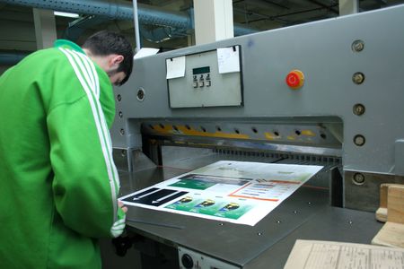 Different printed machines and polygraphic equipment