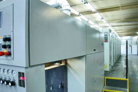 Different printed machines and polygraphic equipment