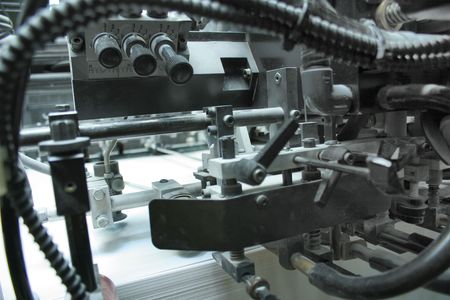 Different printed machines and polygraphic equipment