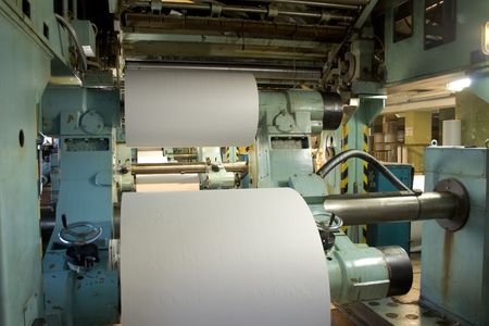 Different printed machines and polygraphic equipment