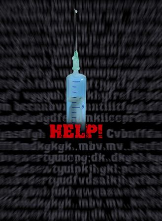 help, aids, syringe, medicine, needle, doctor, medicalの写真素材