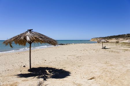 Beach on island Margarita, Venezuelaの写真素材