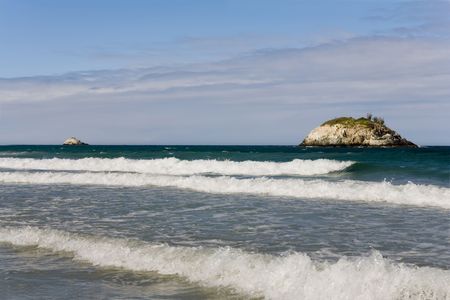 Beach on island Margarita, Venezuelaの写真素材