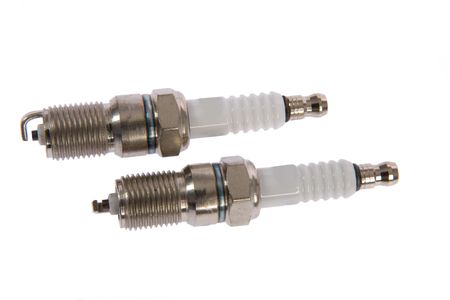 Spark-plug isolated on white background