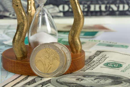 composition with money and miscellaneouses accessories