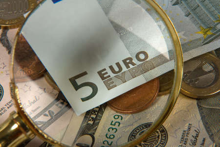 composition with money and miscellaneouses accessoriesの写真素材