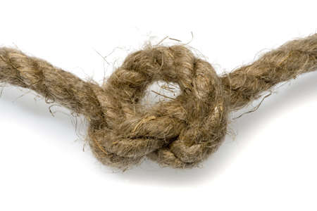Variants of the rope isolated on white background