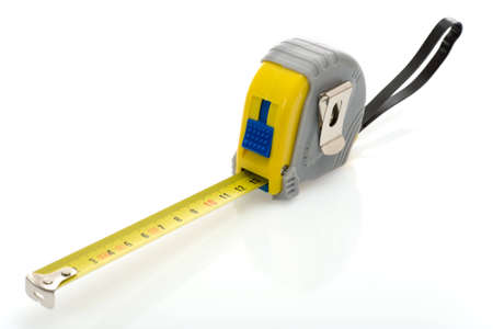tape measure, isolated over white
