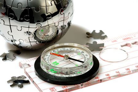 concept of global tourism and communicationの写真素材