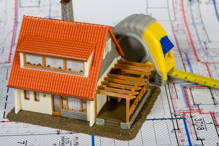 concept of construction and sale of real estate