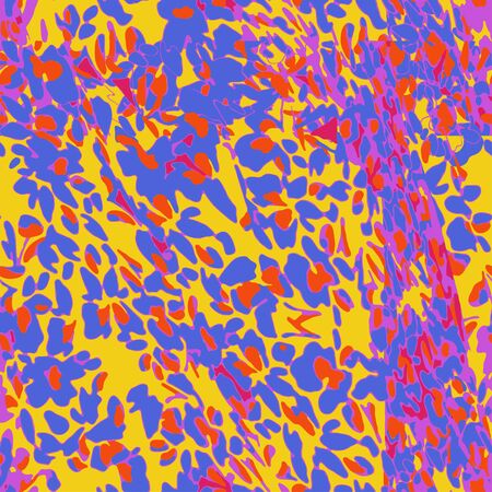 abstract background composition with flowers, with strokes, splashes and geometric lines