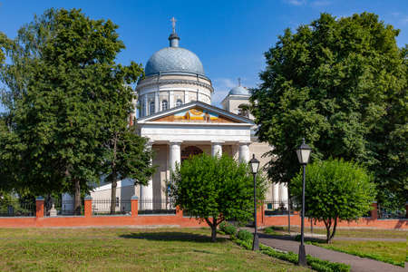 Old Orthodox Church in the village of Silver Ponds, Russia
