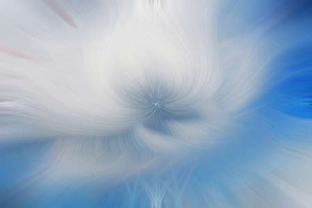 Abstract blue and white background similar to cloudsの写真素材