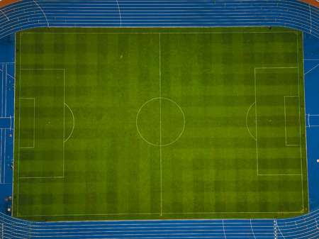 Kuala Lumpur, October 2017 : Aerial view of Bukit Jalil National Stadium, Kuala Lumpur, Malaysia from a drone.のeditorial素材