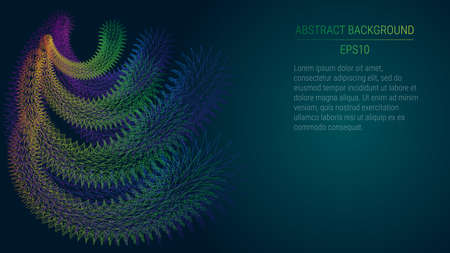 abstract background with geometric patterns. Geometry. Lines.のイラスト素材