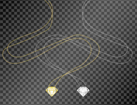 pendant vector isolatedのイラスト素材