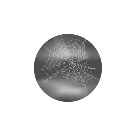 spider web halloween on transparent backgroundの写真素材